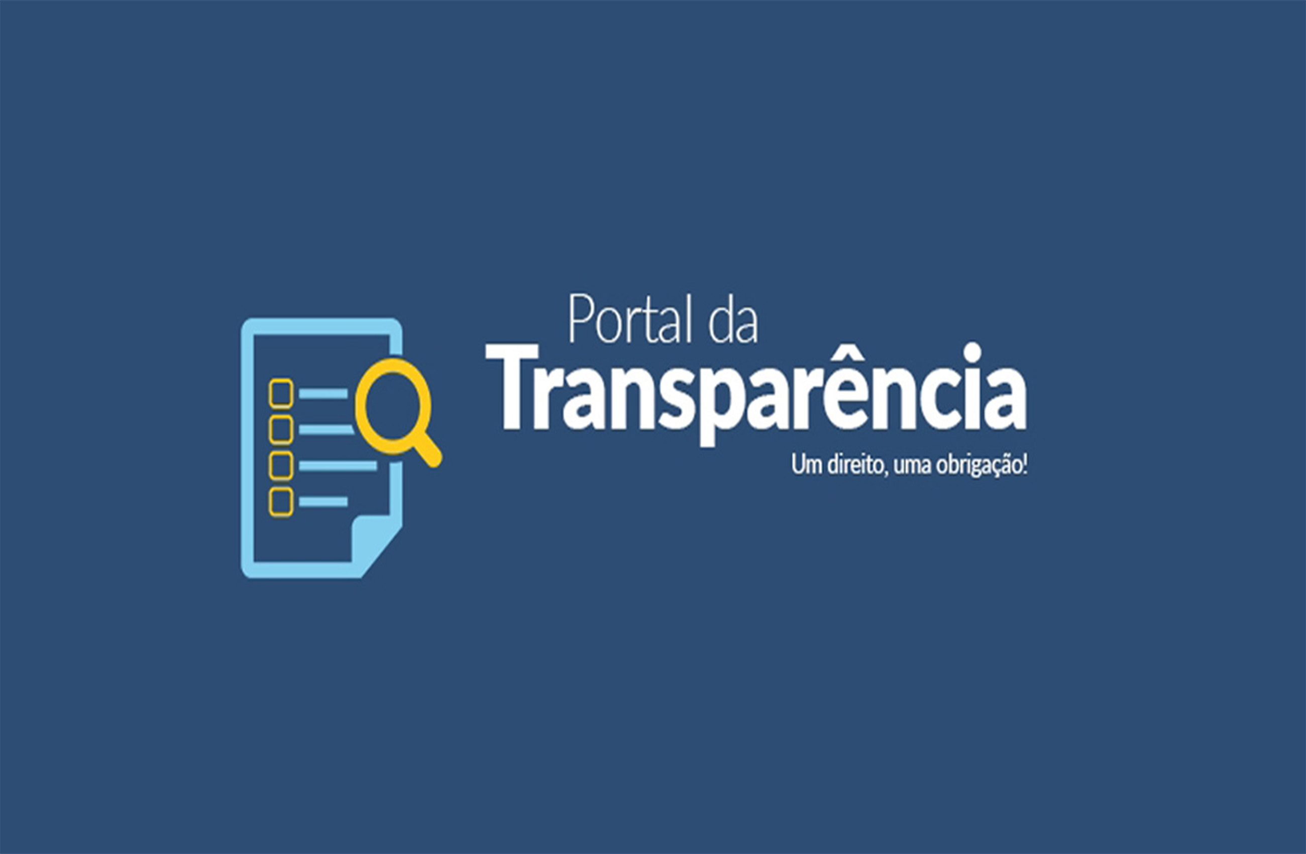 Transparência, um direito seu, uma obrigação da administração - conheça nosso portal